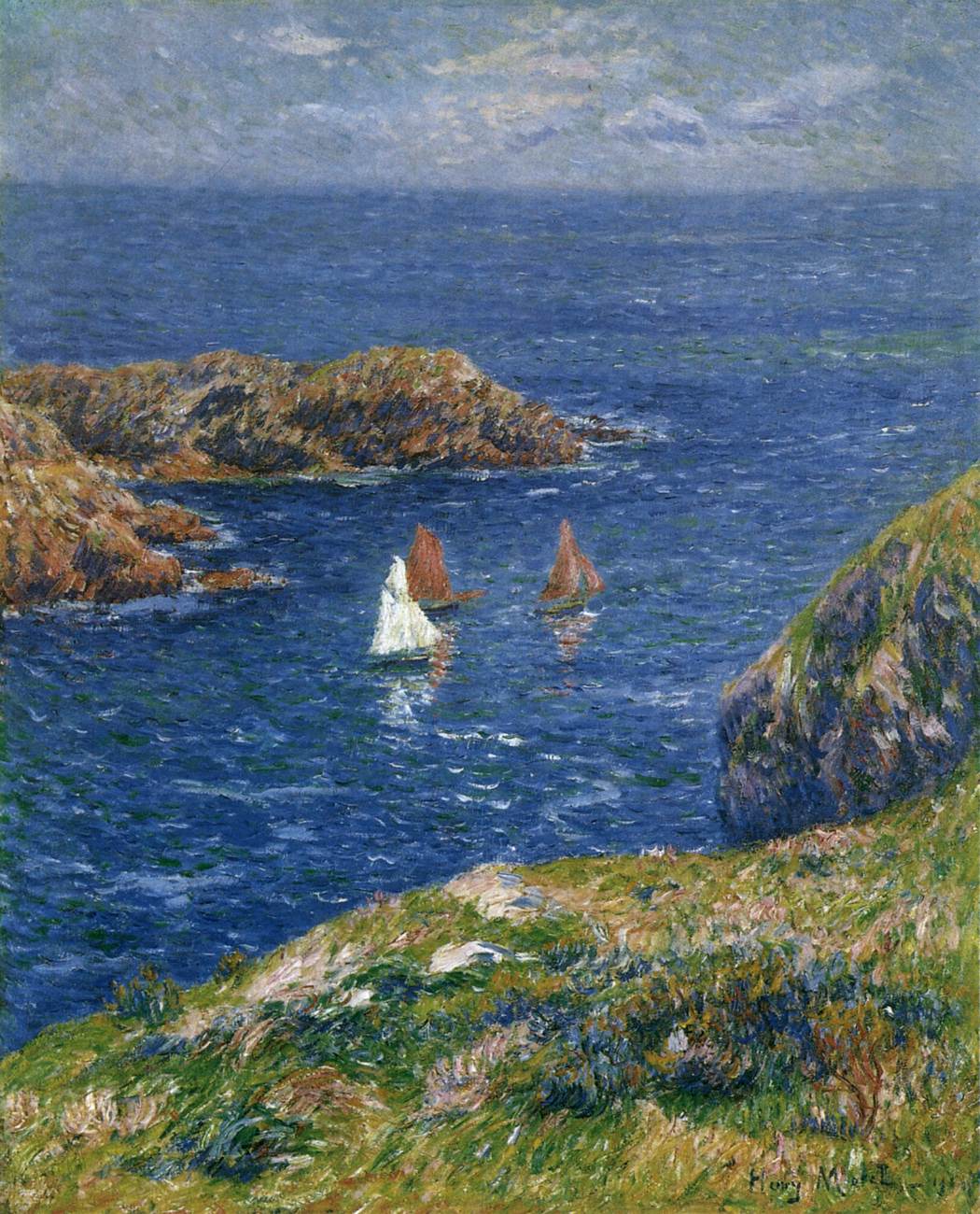 Ouessant, Calm Seas