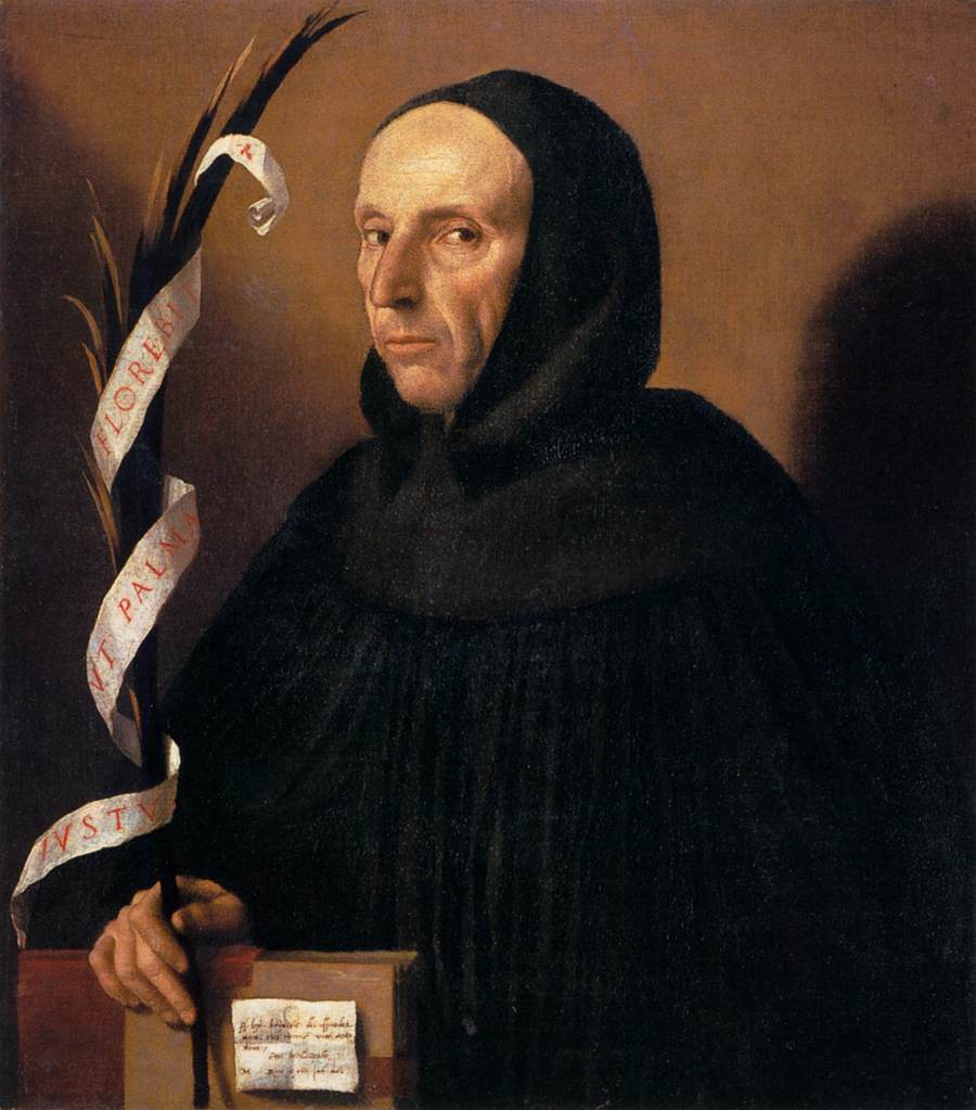 Portrait of a Dominican, Presumed to be Girolamo Savonarola