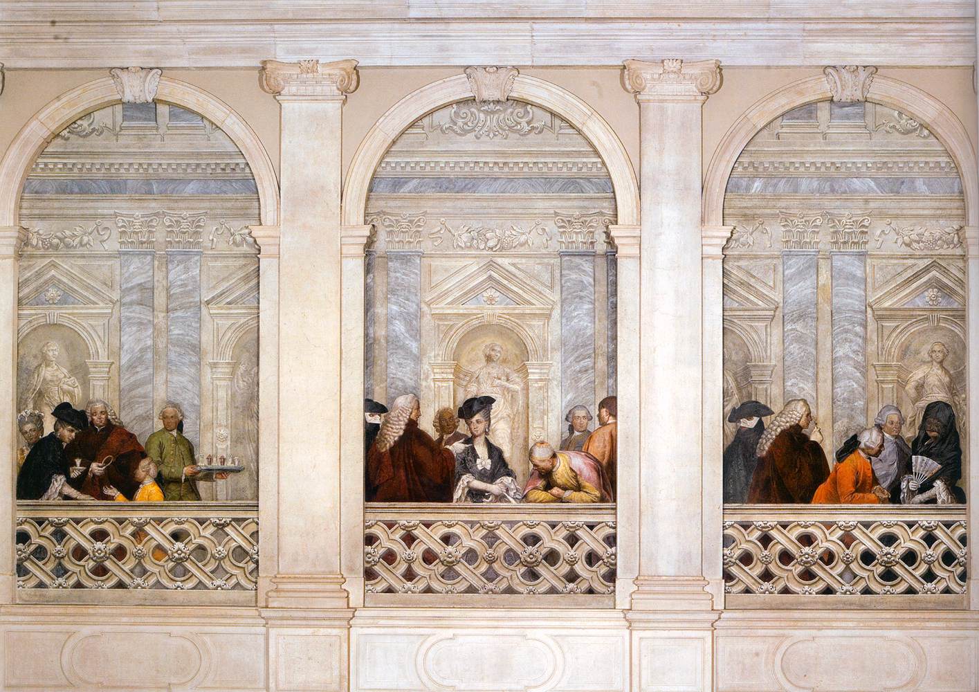 Venetian Reception (detail)
