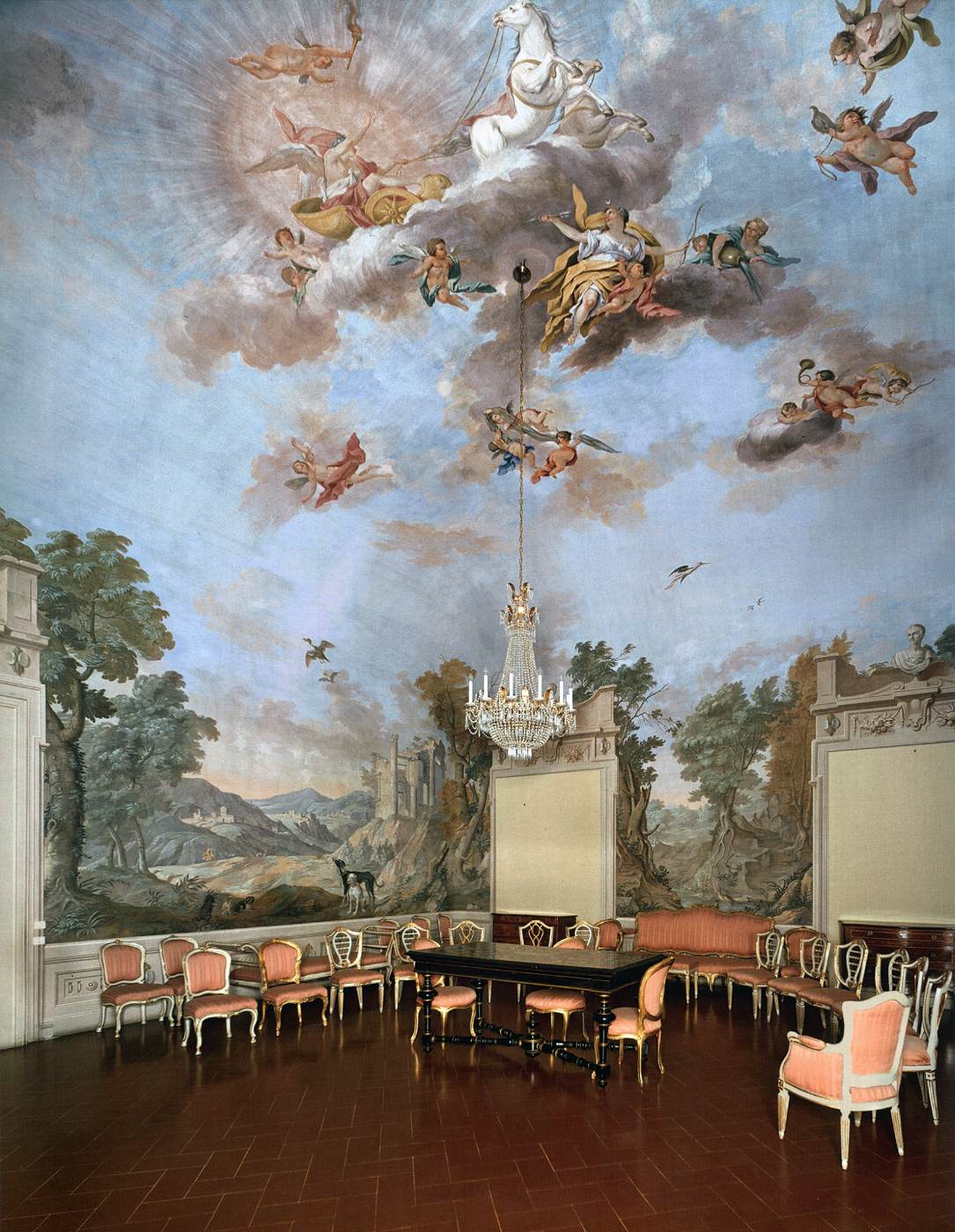 View of the Sala di Diana