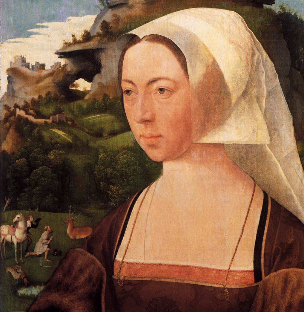 Portrait of a Woman (detail)