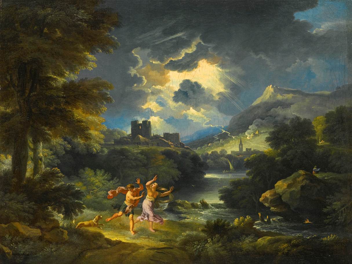 Landscape with Figures in a Storm