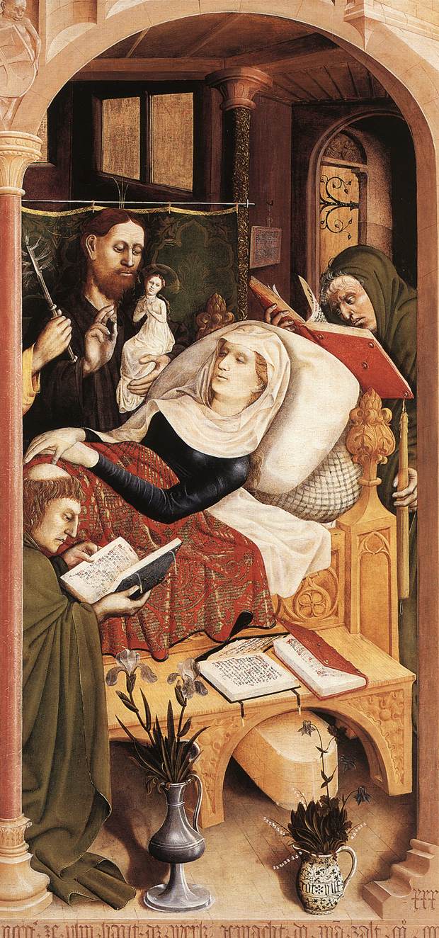 The Death of the Virgin (detail)