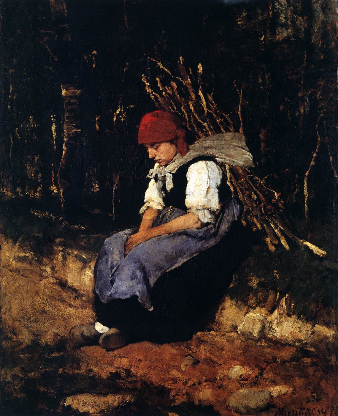 Woman with Brush-wood