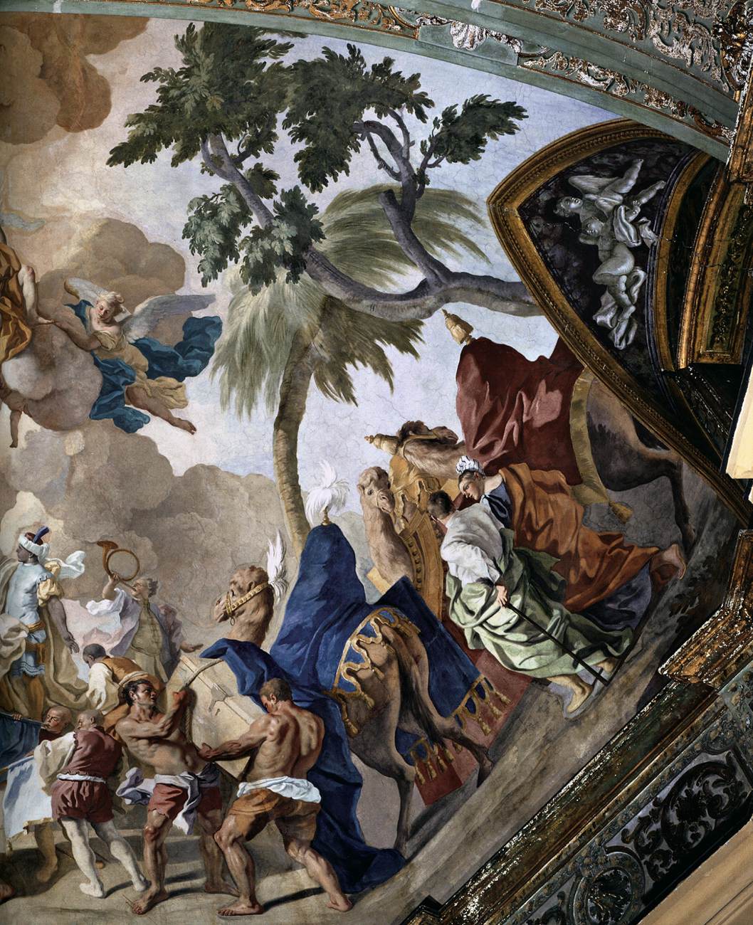 Adoration of the Kings (detail)