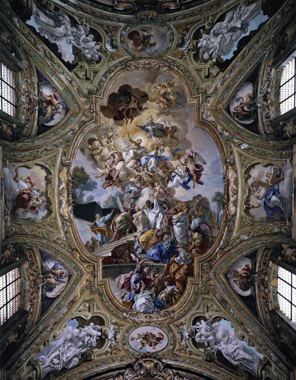 Assumption of the Virgin Attended by the Apostles