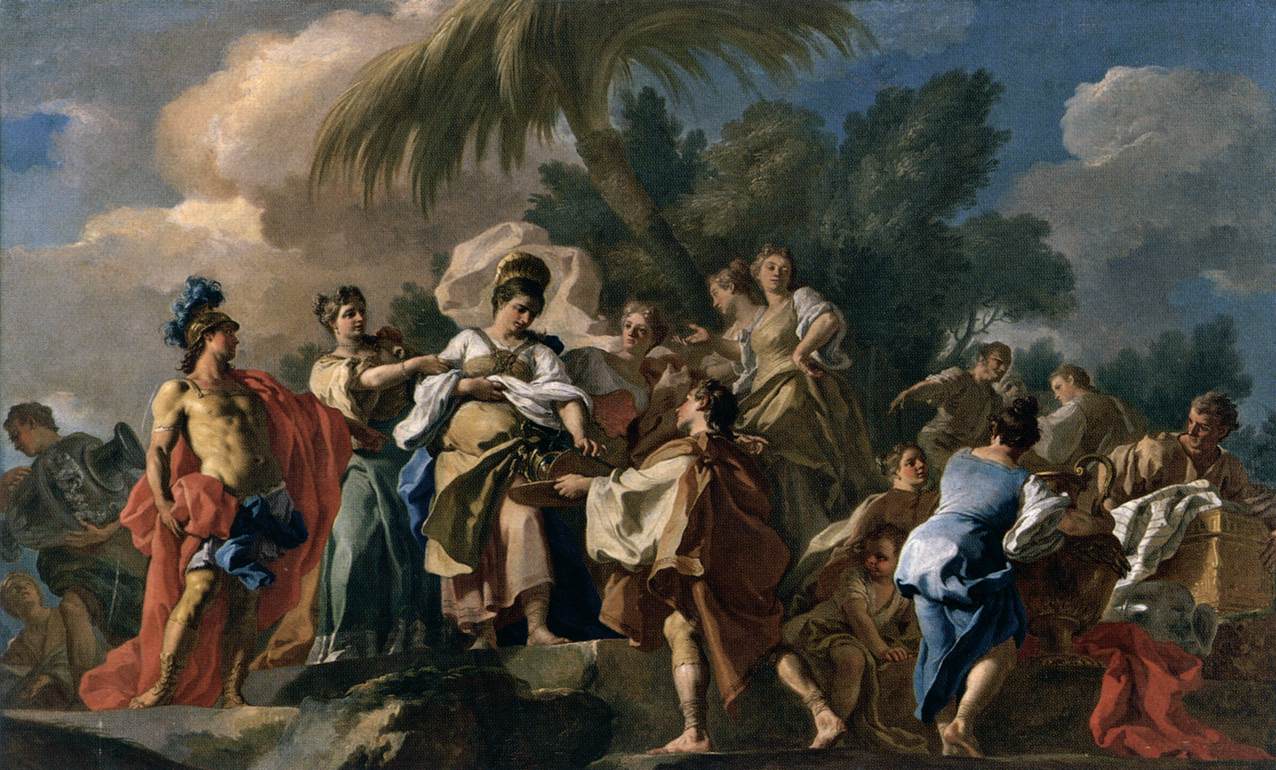 Achilles among the Daughters of Lycomedes