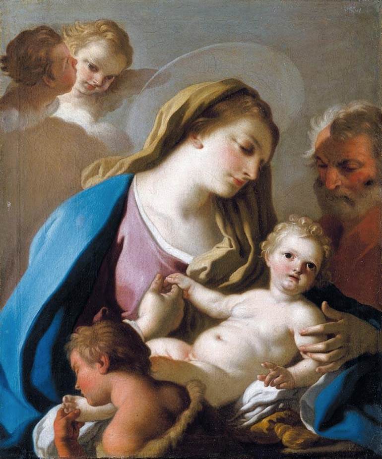 Holy Family with the Infant St John The Baptist