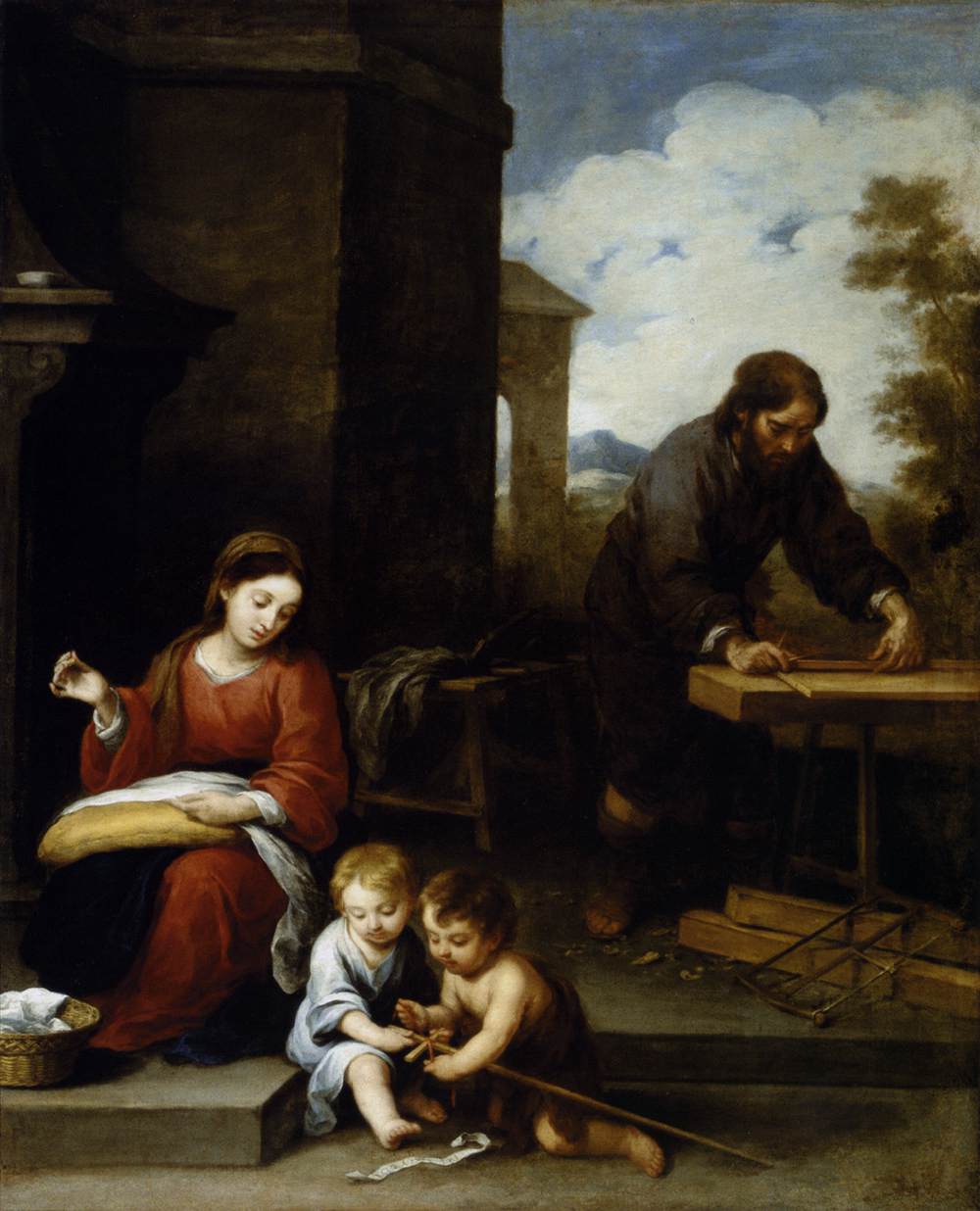 Holy Family with the Infant St John