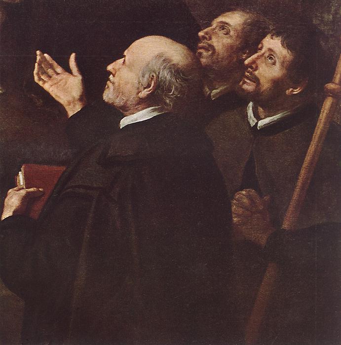 The Infant Jesus Distributing Bread to Pilgrims (detail)