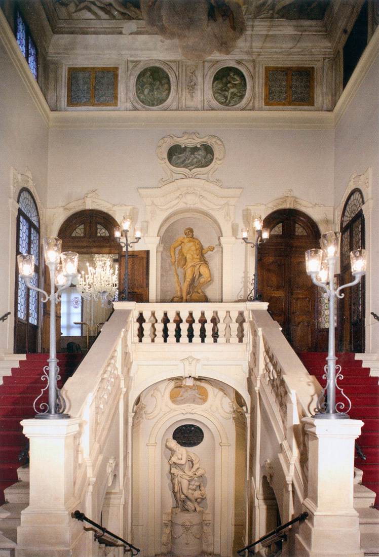 View of the grand staircase