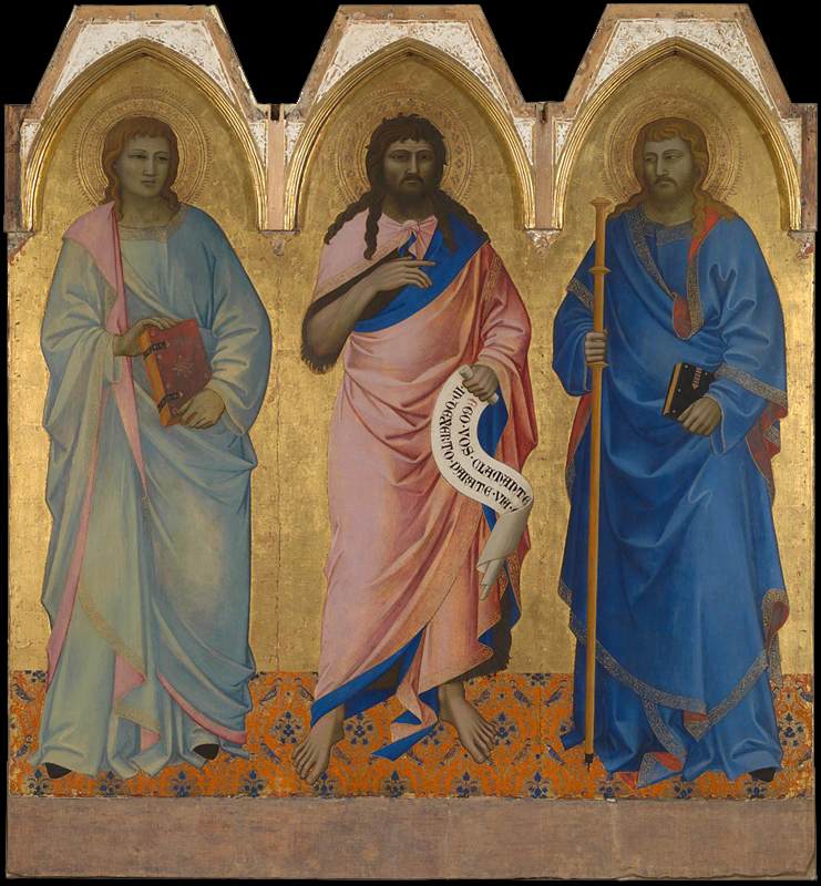 Sts John the Baptist, John the Evangelist and James