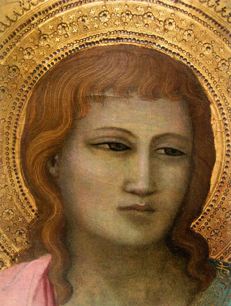Sts John the Baptist, John the Evangelist and James (detail)