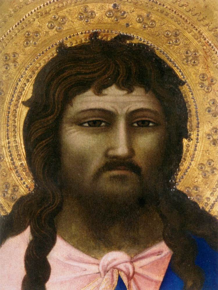 Sts John the Baptist, John the Evangelist and James (detail)