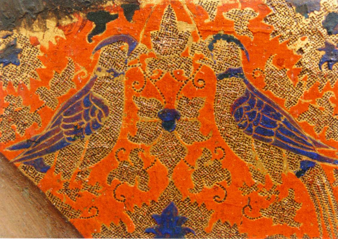 Sts John the Baptist, John the Evangelist and James (detail)