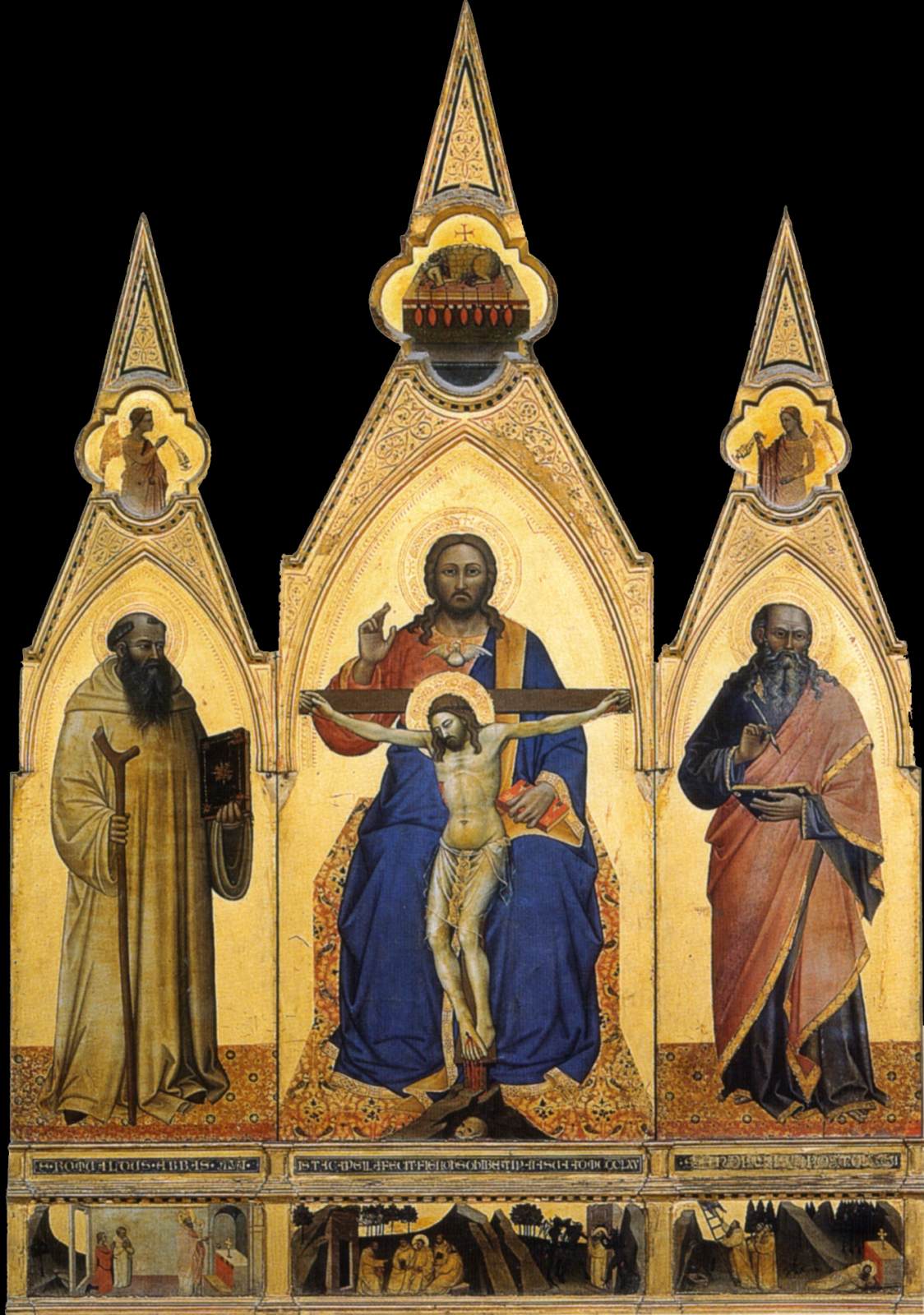 Triptych of the Thronum Gratiae