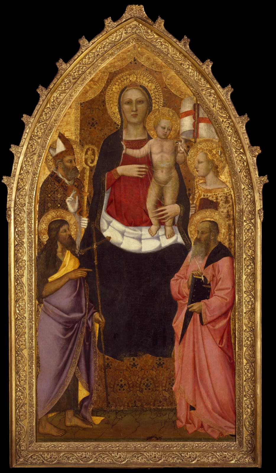 Virgin and Child Enthroned with Saints