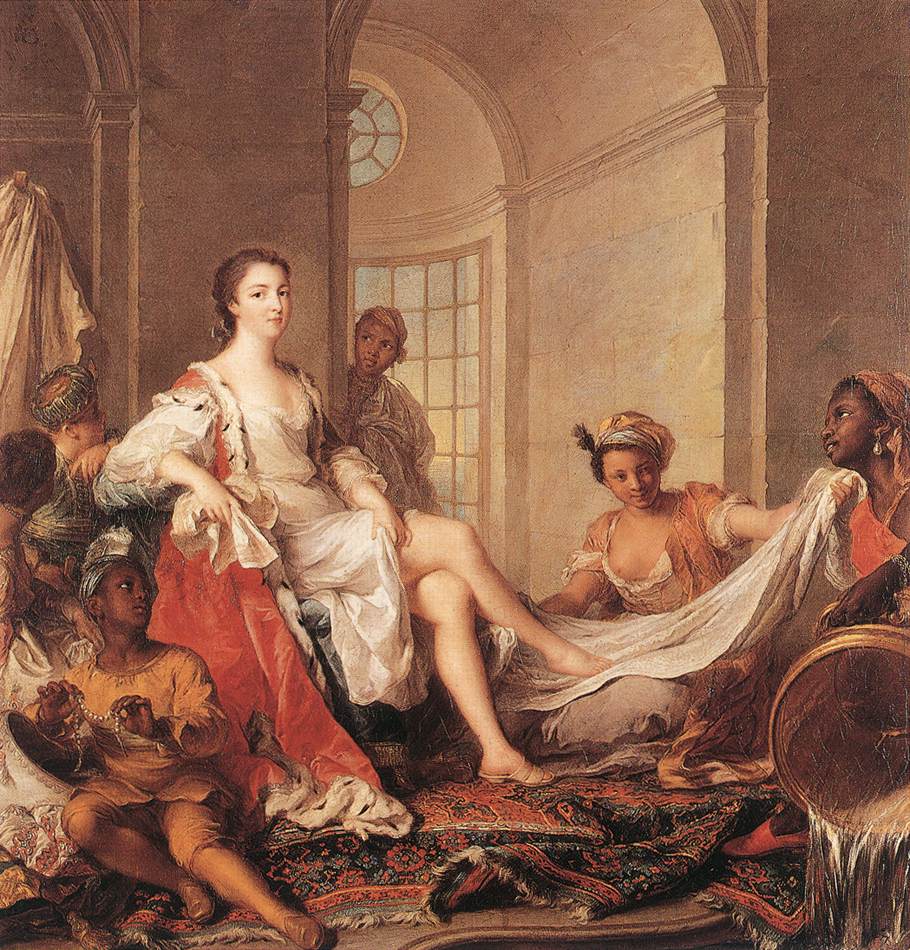 Mademoiselle de Clermont "en Sultane"