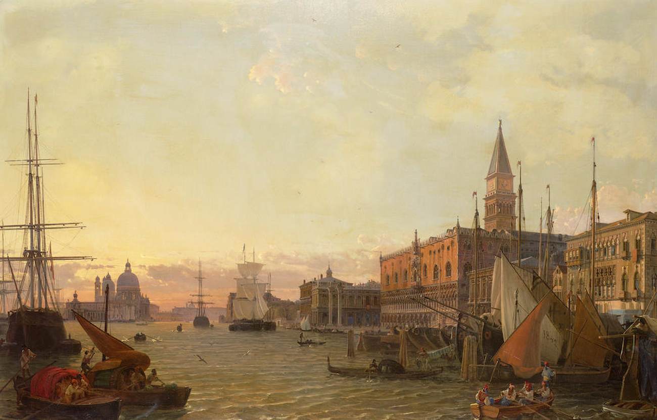 The Riva degli Schiavoni, Venice