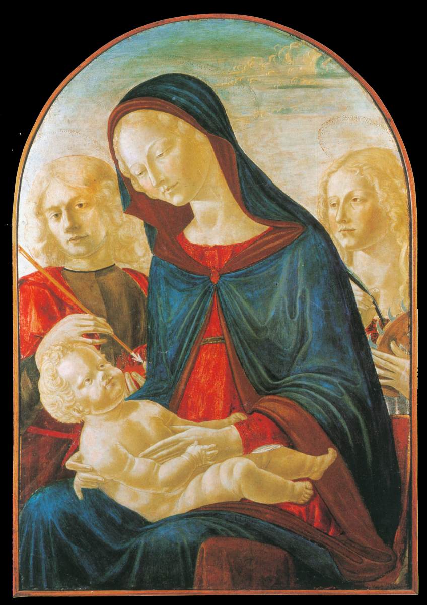 Madonna with Child, St Sebastian and St Catherine of Alexandria