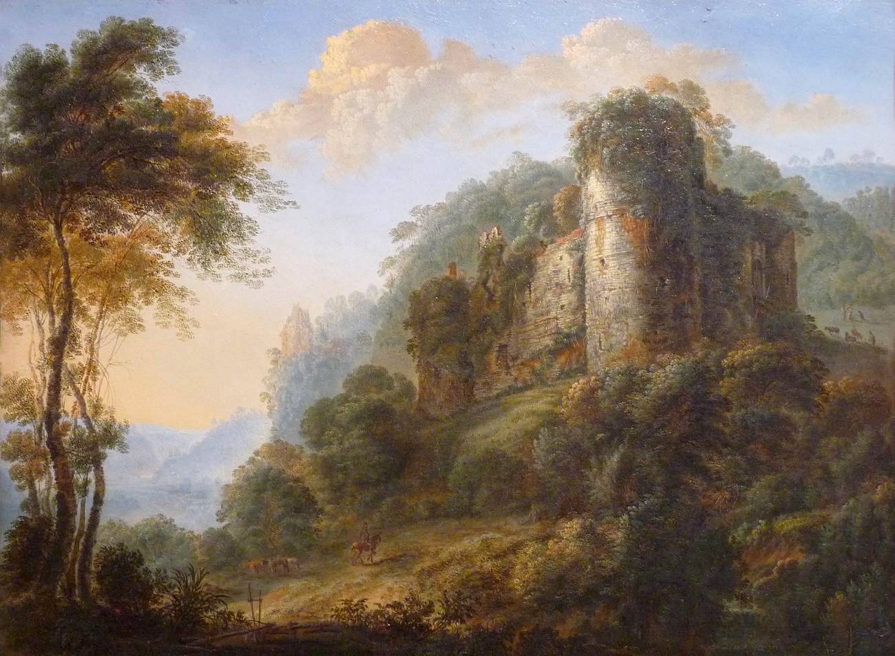 Landscape with Ruins of a Castle