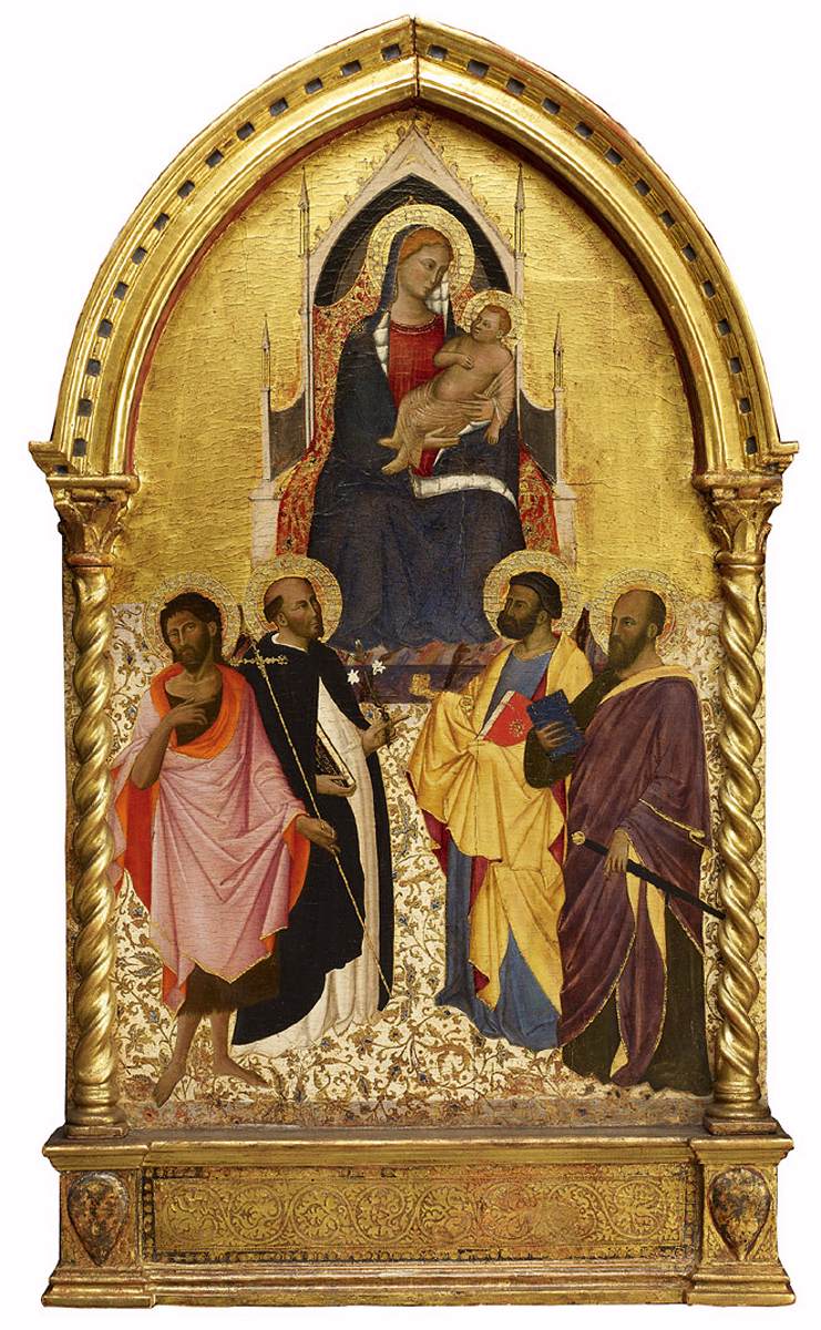 Virgin and Child with Sts John the Baptist, Dominic, Peter and Paul