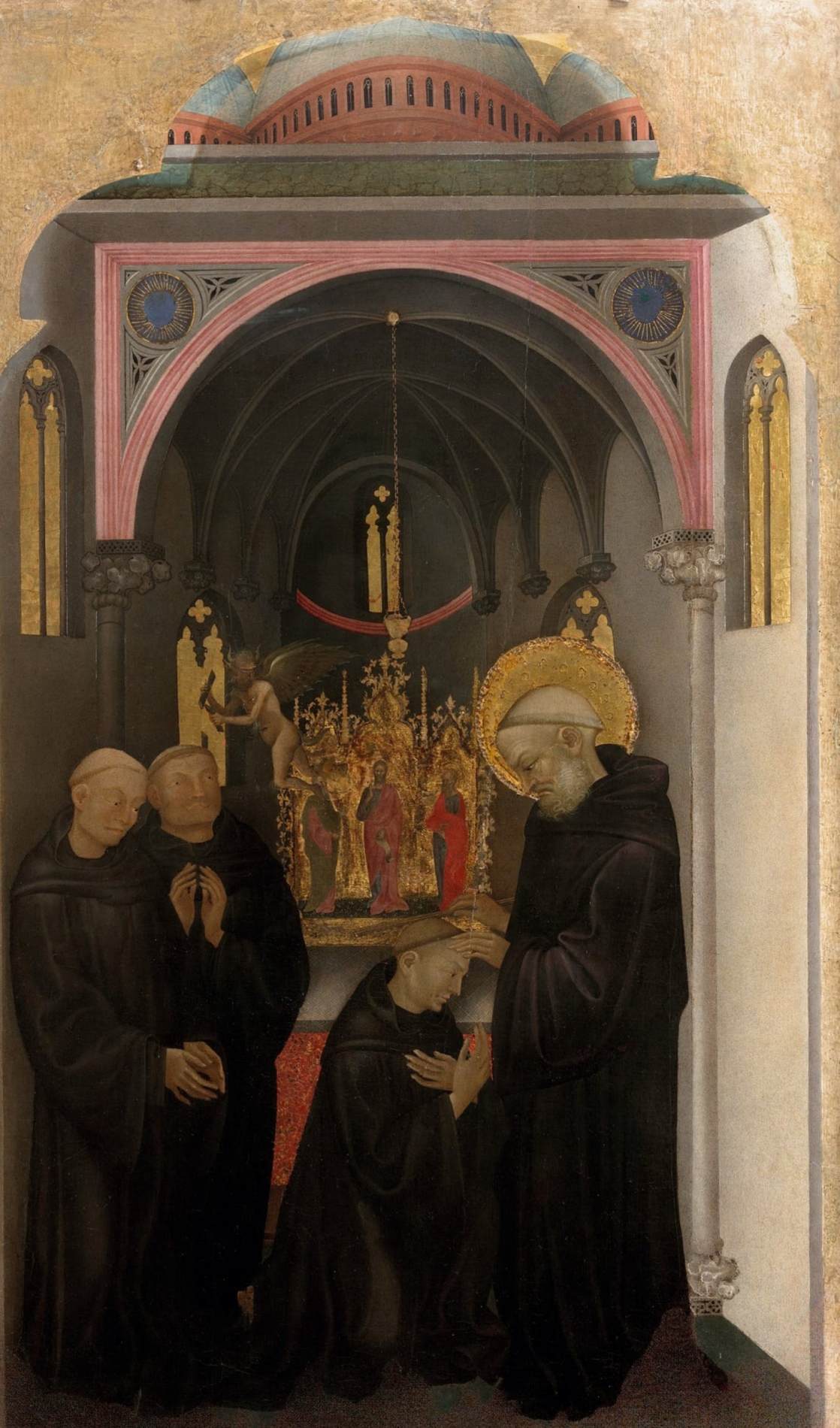 St Benedict Raising a Young Monk