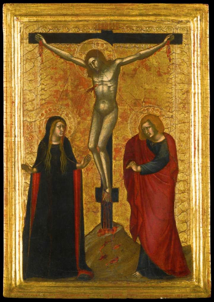Crucifixion with the Virgin Mary and St John the Evangelist