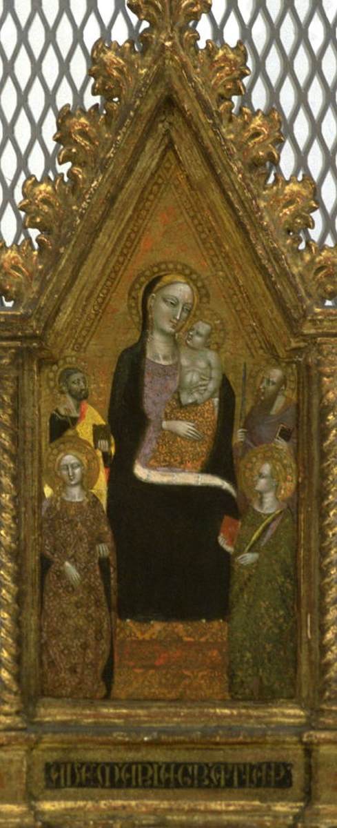 Virgin and Child Enthroned with Saints