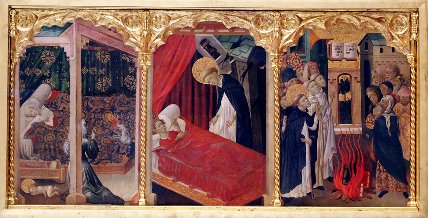 Three Scenes from the Life of St Dominic
