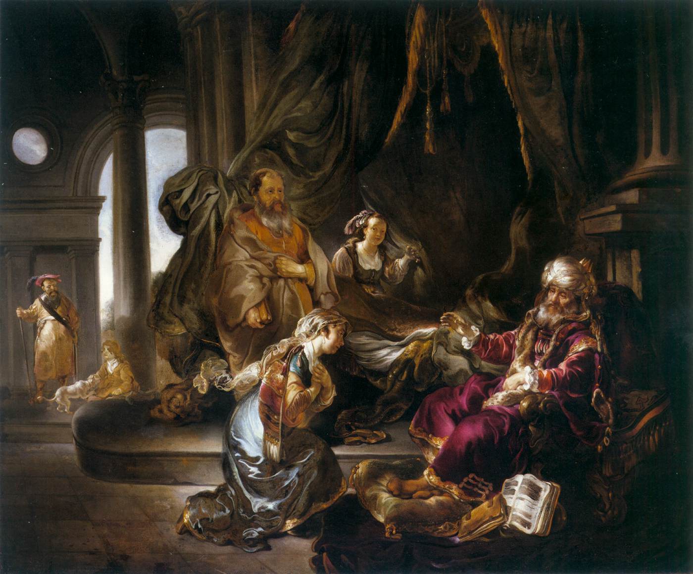 Bathsheba Makes an Appeal to King David