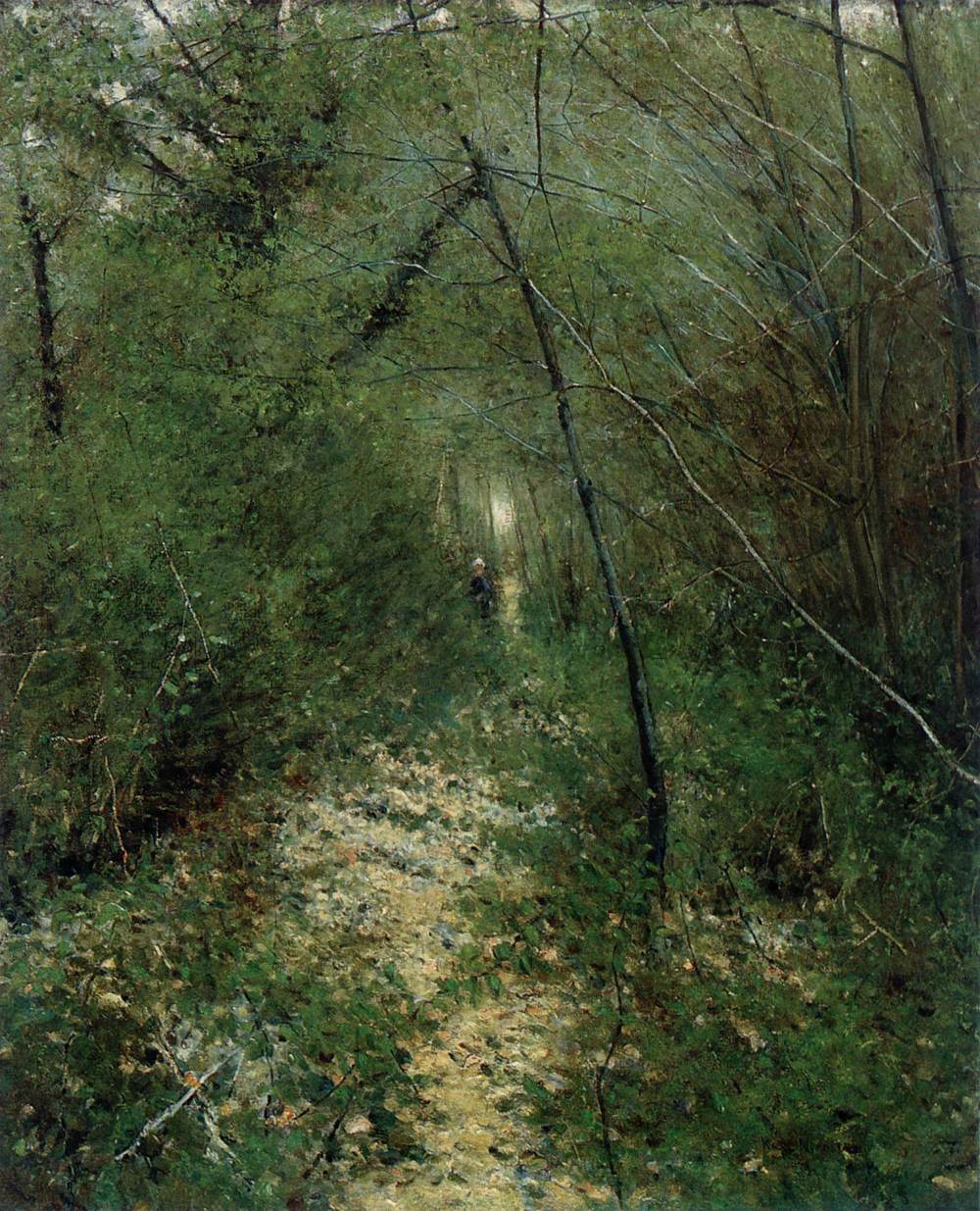 A Clearing in the Woods at Grèz
