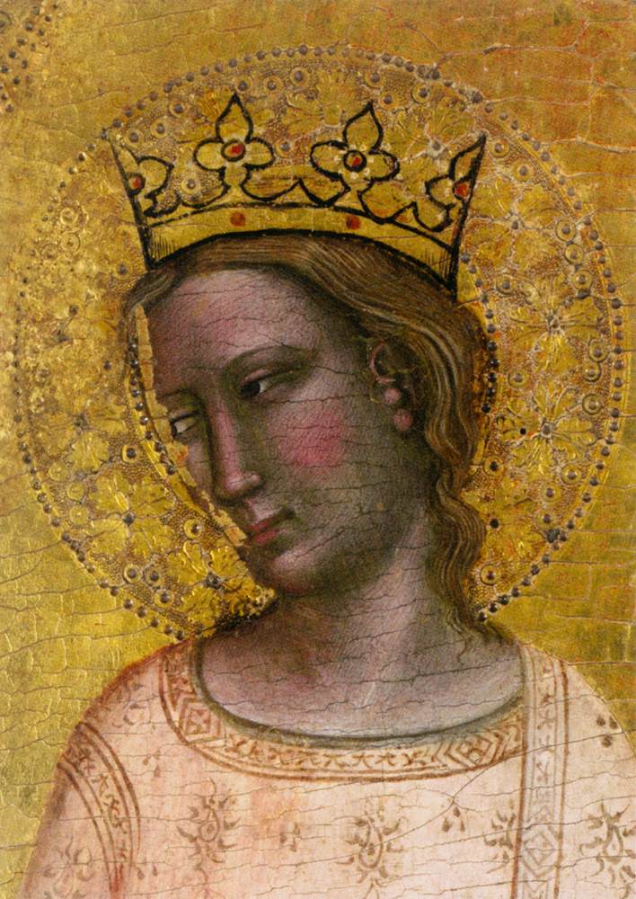 Sts Catherine and Bartholomew (detail)