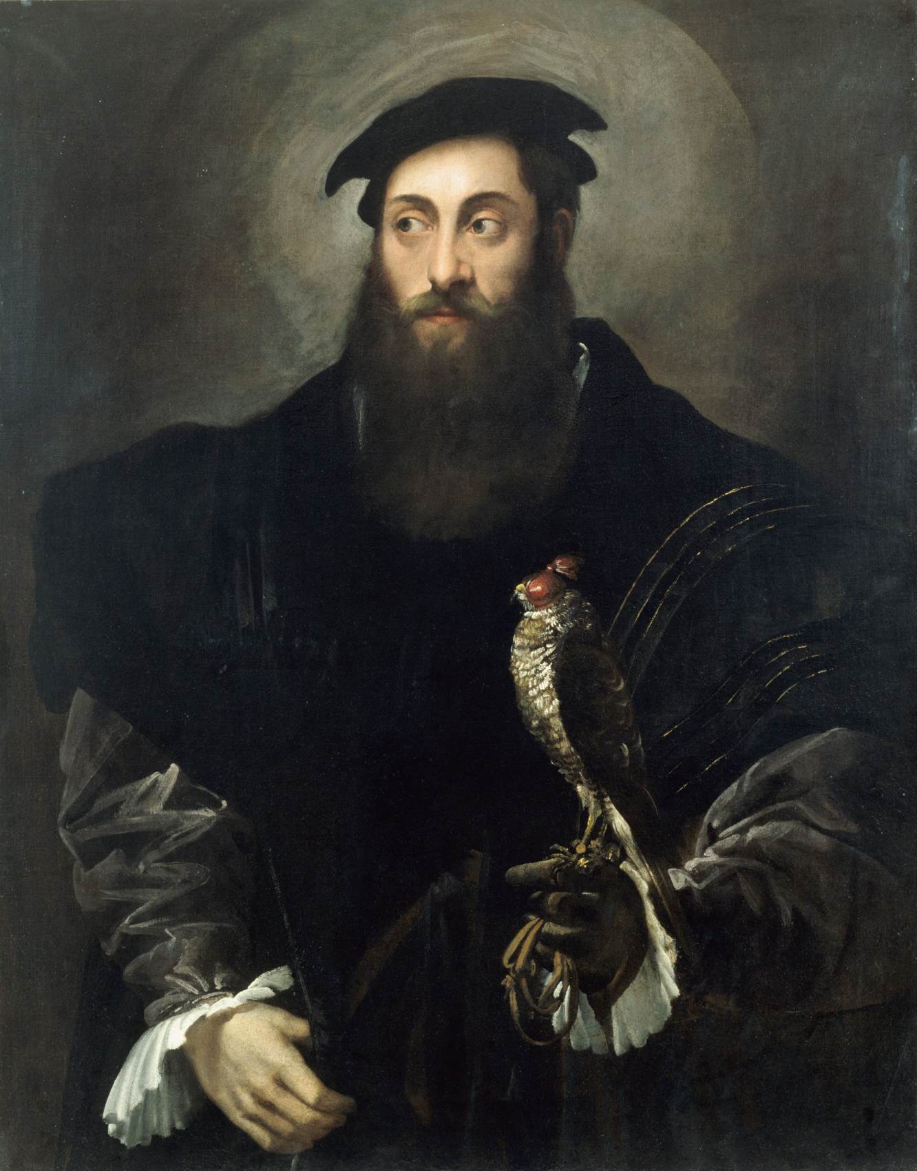 Portrait of a Gentleman with a Falcon