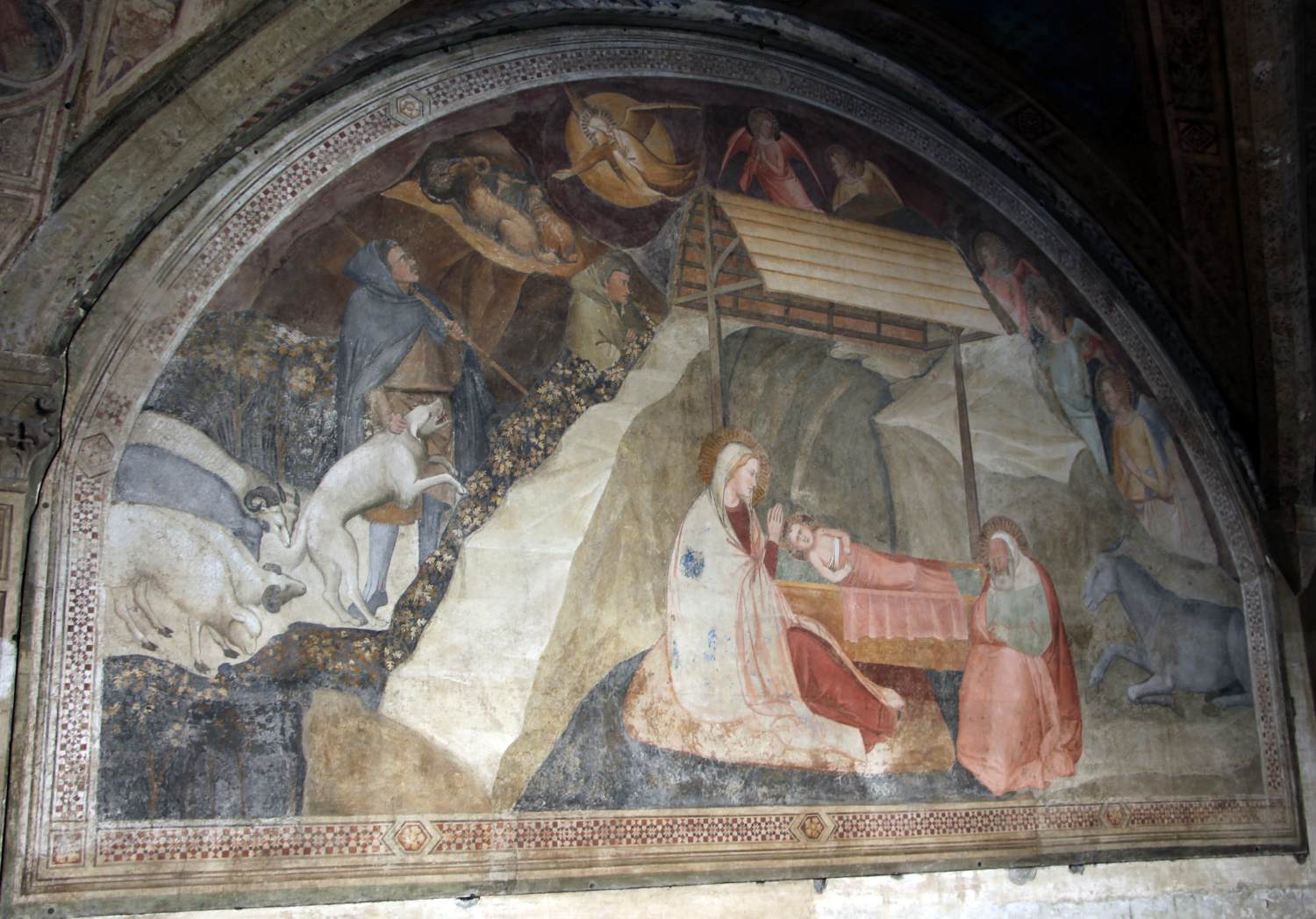 Nativity and Annunciation to the Shepherds