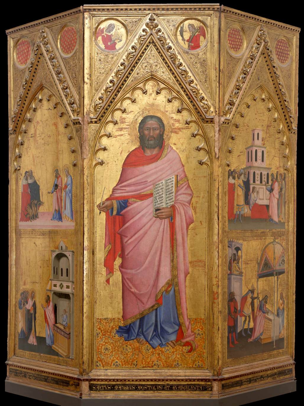 St Matthew and Scenes from his Life