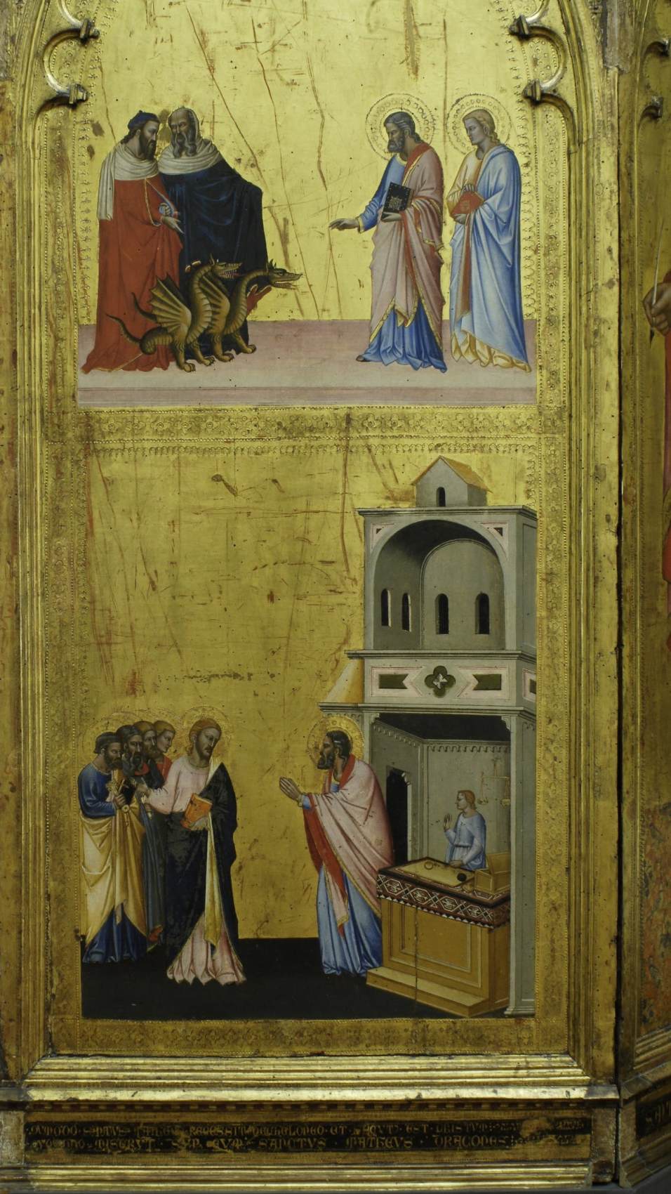 St Matthew and Scenes from his Life (detail)