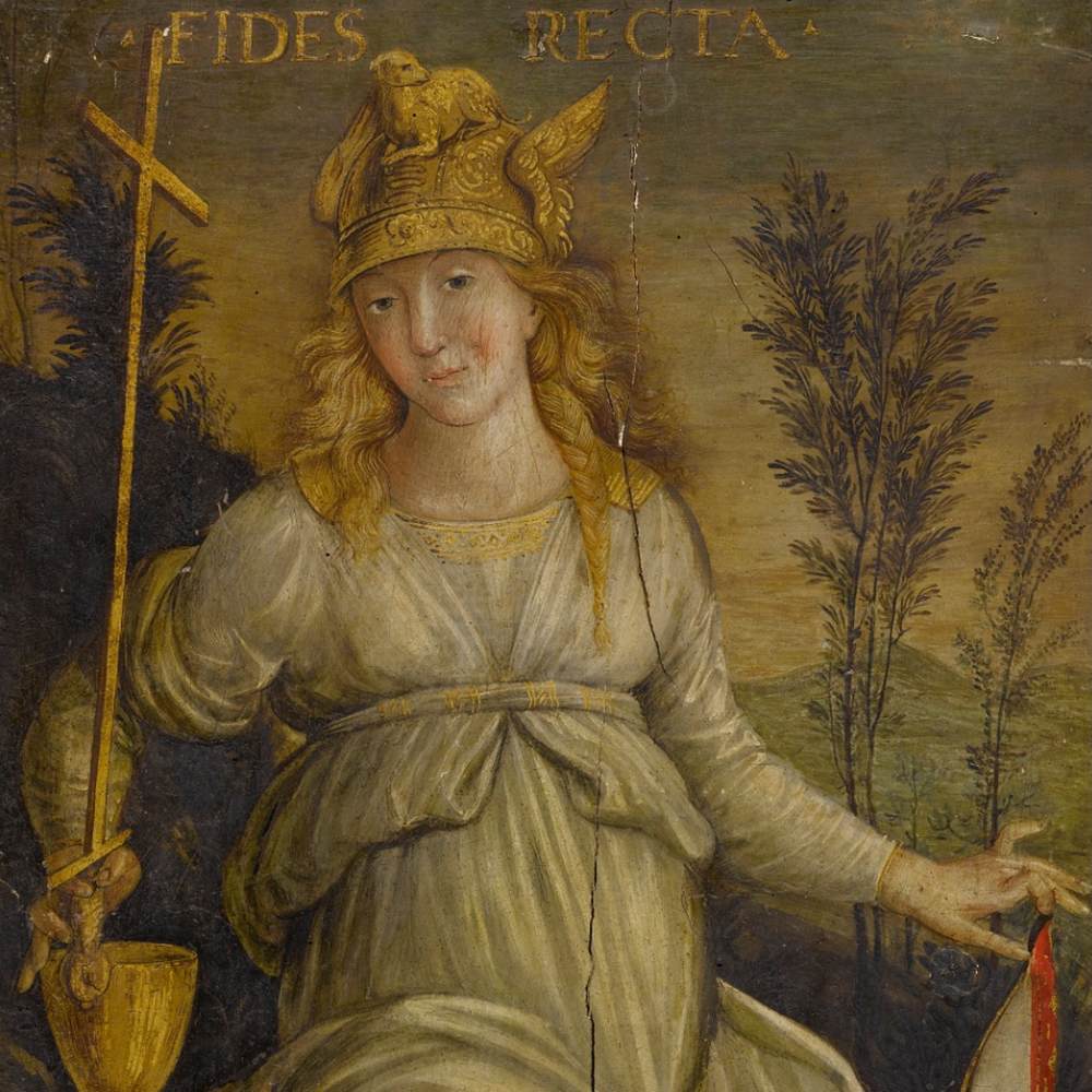 Allegory of Faith (detail)