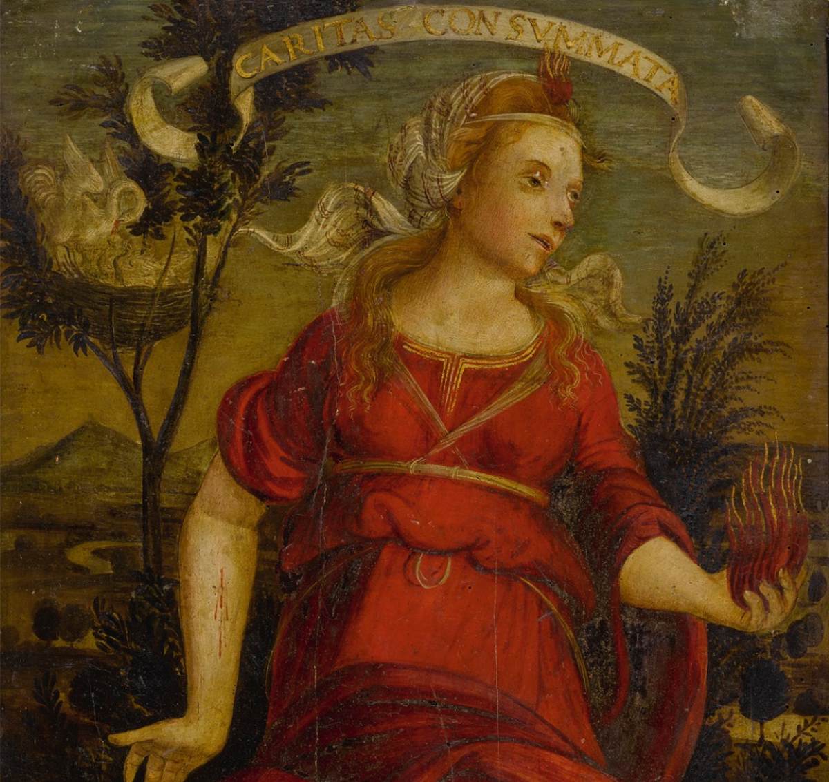 Allegory of Charity (detail)