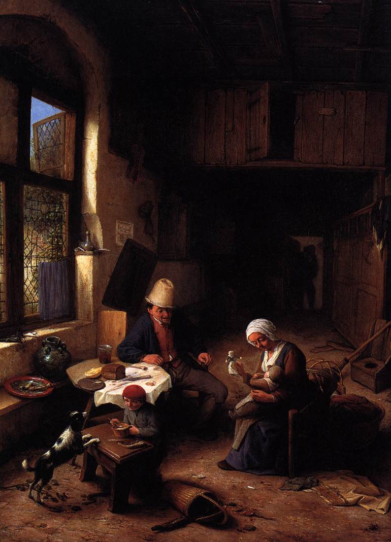 The Interior of a Peasant's Cottage