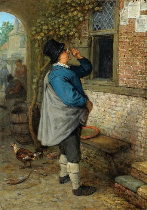 A Man With Pince-Nez (The Sense of Sight)