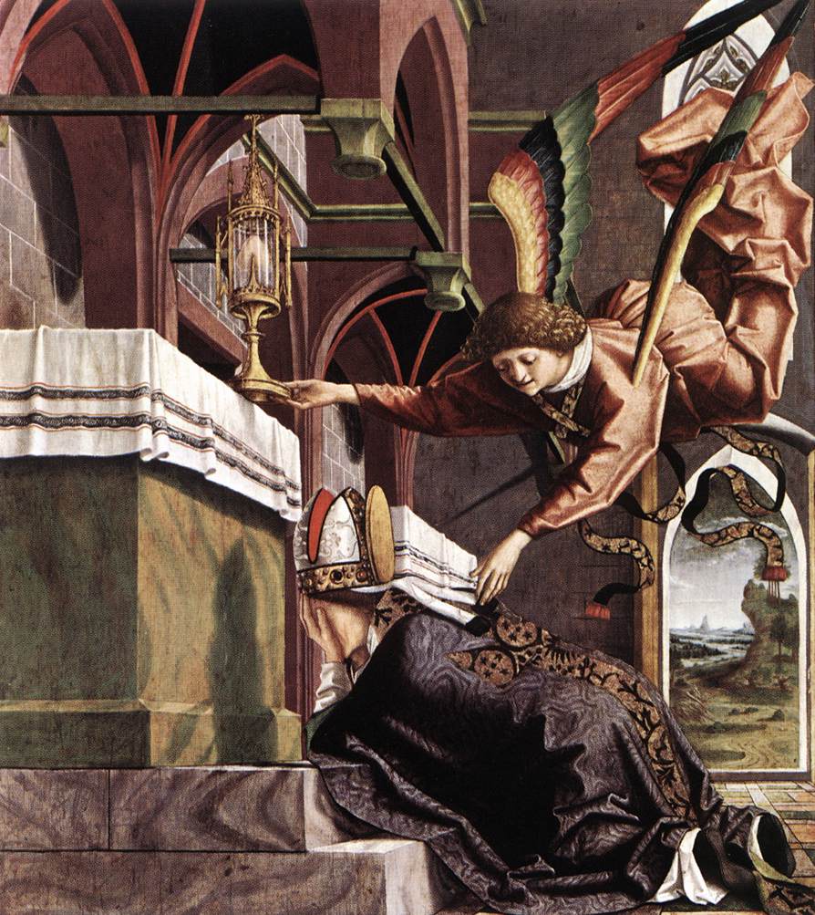Altarpiece of the Church Fathers: Vision of St Sigisbert