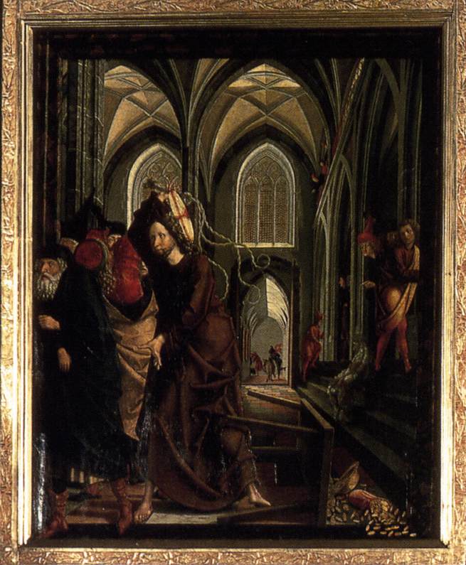 St Wolfgang Altarpiece: Purification of the Temple