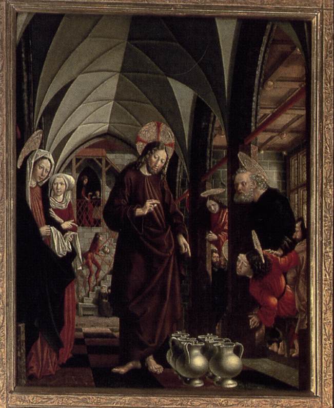St Wolfgang Altarpiece: Marriage at Cana