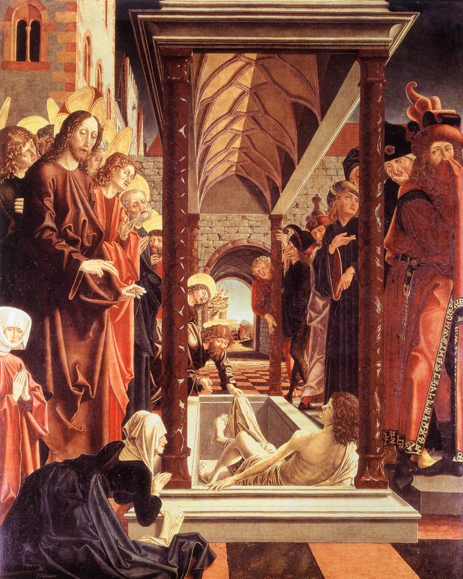 St Wolfgang Altarpiece: Resurrection of Lazarus
