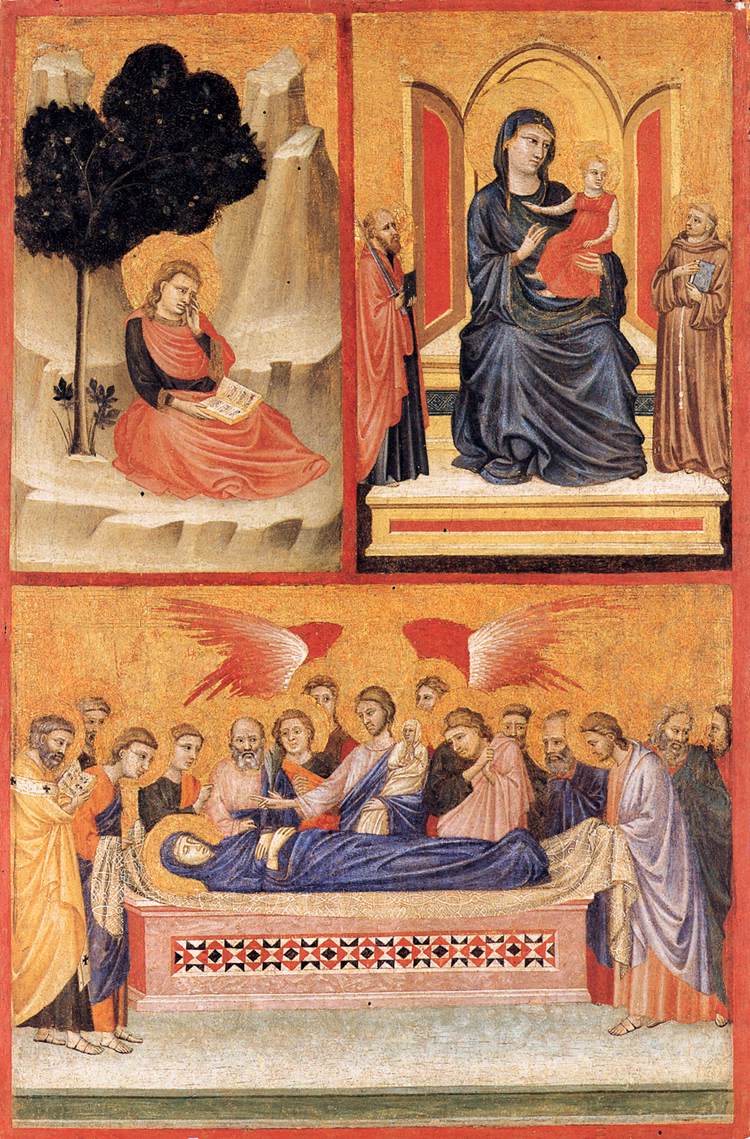 Left wing of a diptych