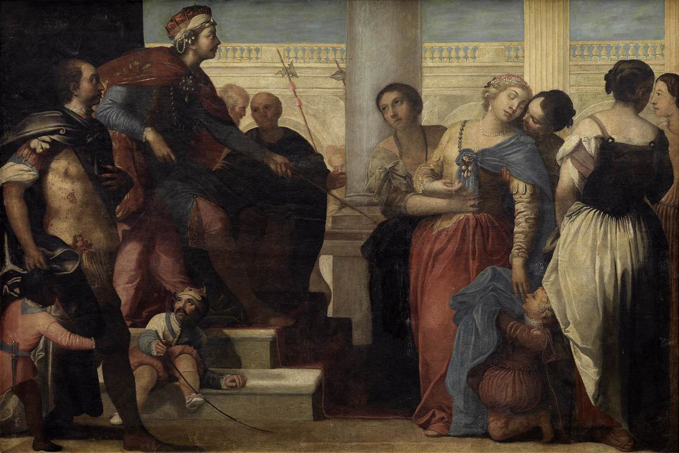 Esther before Ahasuerus