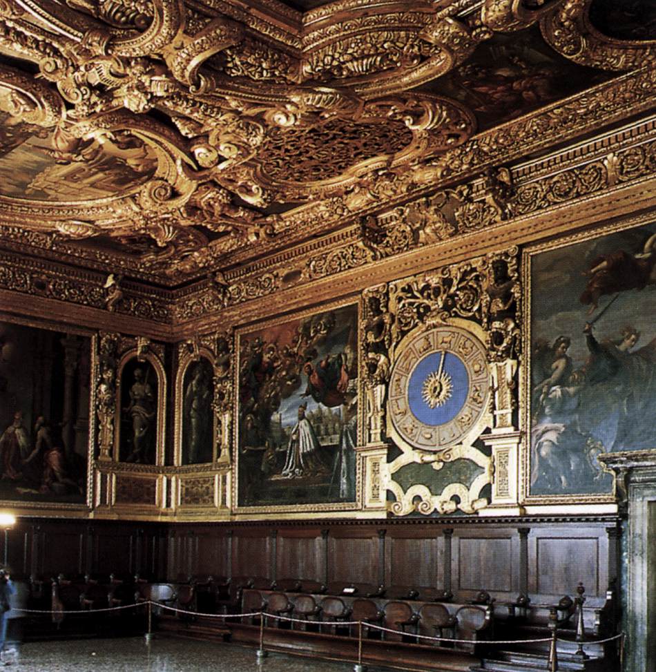View of the Sala del Senato