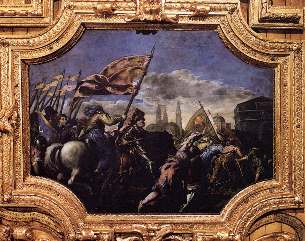 Reconquest of Padua by Andrea Gritti