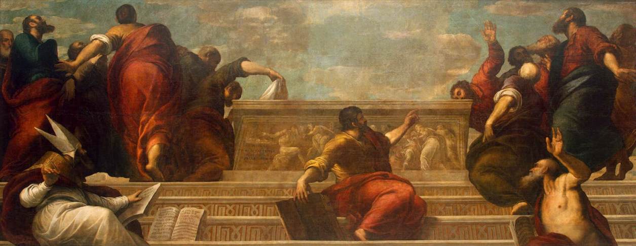 Apostles at the Virgin's Tomb